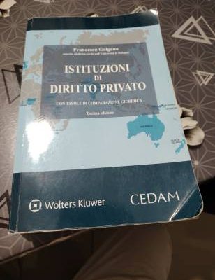 Istituzioni di Diritto Privato