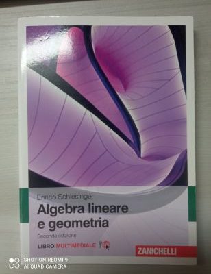 Algebra lineare e geometria