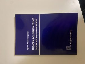 Filosofia del diritto penale quattro voci per una