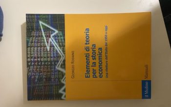 Elementi di teoria per la storia economica, una ri