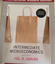 Intermediate Microeconomics (9th edition)