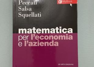 Matematica per l’economia e l’azienda