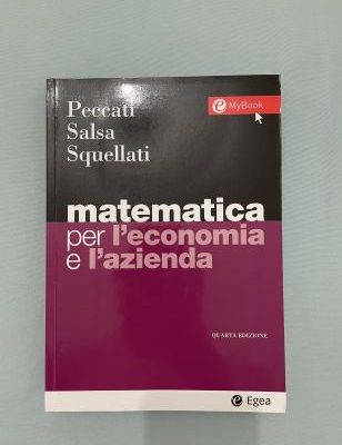 Matematica per l’economia e l’azienda