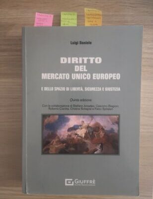 Diritto del mercato unico europeo