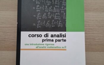 Corso di analisi, prima parte