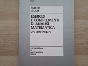 Esercizi e complementi di analisi matematica, volume primo