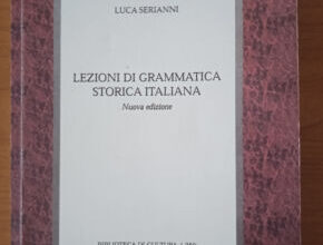 Lezioni di Grammatica Storica Italiana