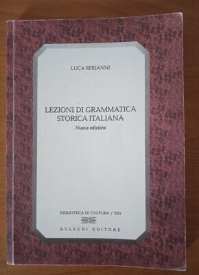 Lezioni di Grammatica Storica Italiana