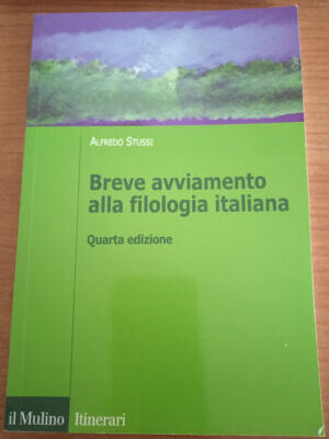 Breve avviamento alla filologia italiana