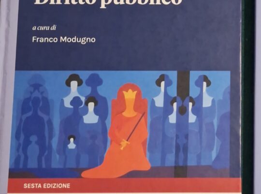 Diritto pubblico di Franco Modugno