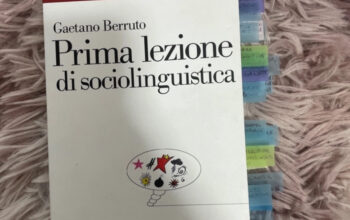 Prima lezione di sociolinguistica