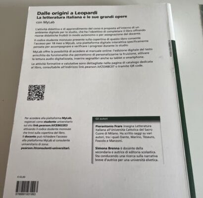 dalle origini a leopardi