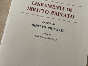 Lineamenti di diritto privato