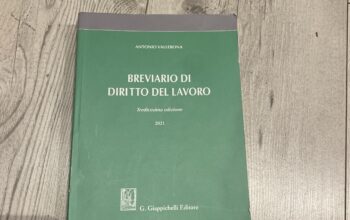 Breviario di diritto del lavoro