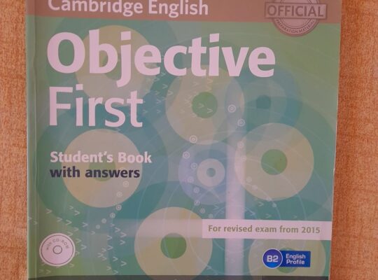Objective First 4 edizione