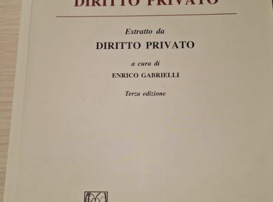Lineamenti di diritto privato