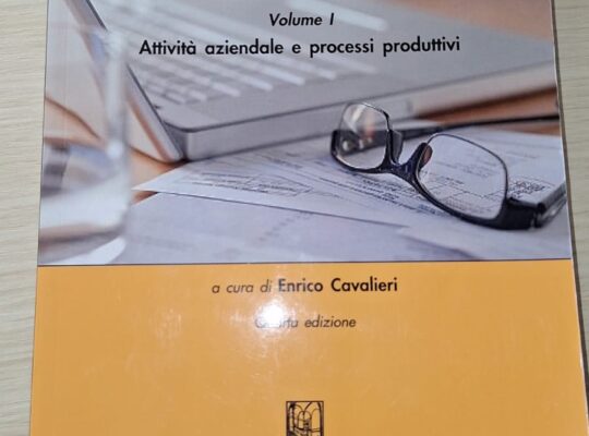 Economia Aziendale volume I Attività aziendale e processi produttivi