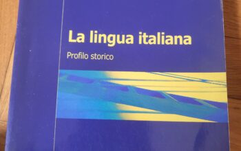La lingua italiana- profilo storico