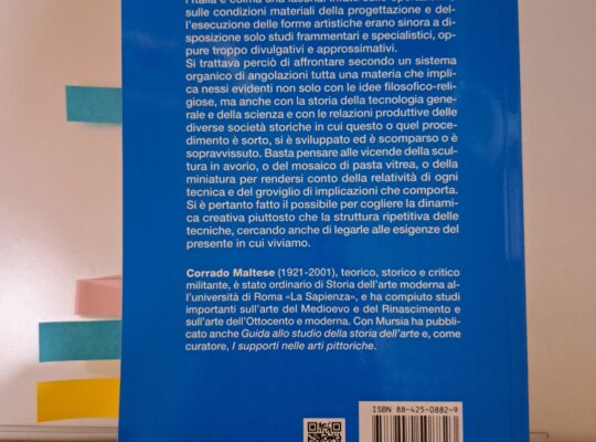 Le tecniche artistiche