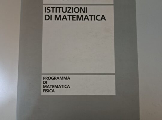 Istituzioni di matematica