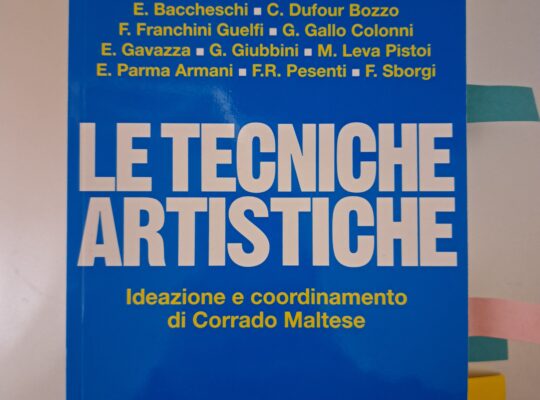 Le tecniche artistiche