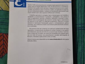 Epsilon 1 primo corso i analisi matematica
