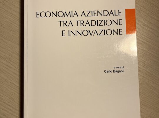 Economia aziendale tra tradizione e innovazione