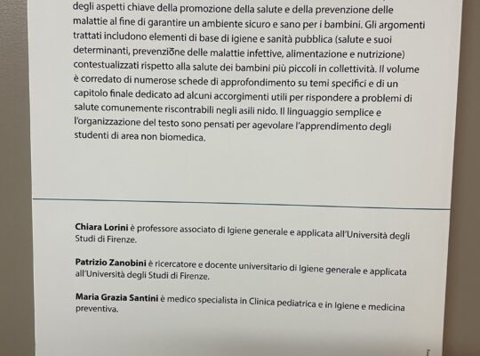 La Salute dei bambini al nido