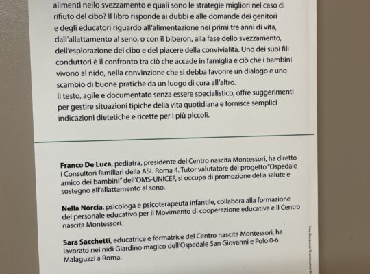 Nutrirli con piacere a casa e al nido