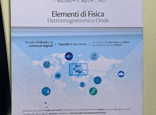 Elementi di fisica (elettromagnetismo ed onde) – Mazzoldi, Nigro, Voci