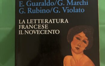 La letteratura francese, il novecento